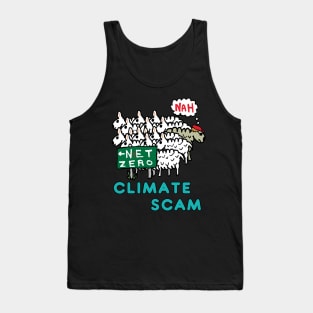 Climate Scam Tank Top